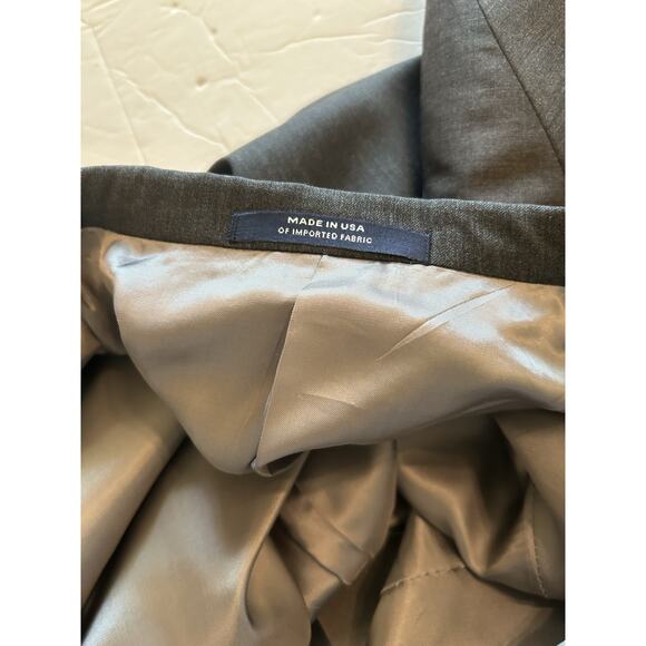 Hart Schaffner Marx Chicago Fit Men’s 48R Gray Blazer Sports Coat Wool USA - Picture 8 of 16